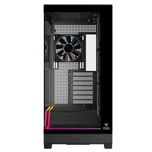Torre ATX Itek SHOWBUI WAVE 82B RGB Vetro Temperato Gaming