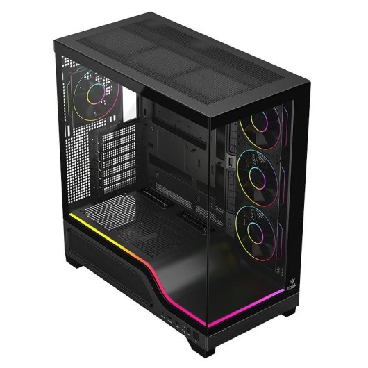 Torre ATX Itek SHOWBUI WAVE 82B RGB Vetro Temperato Gaming