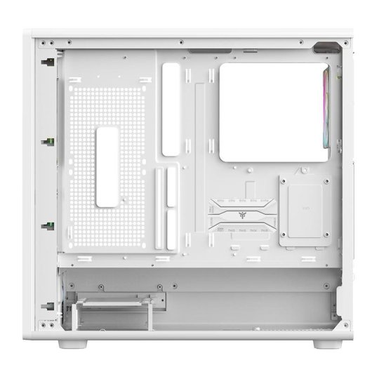 ATX Tower Itek MESHCORE 36W Big Tower Gaming RGB Weiss Glasfenster