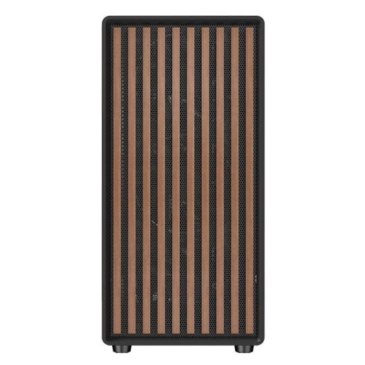 Torre ATX Itek WOODY W2B Legno Finestra Vetro Temperato USB-C