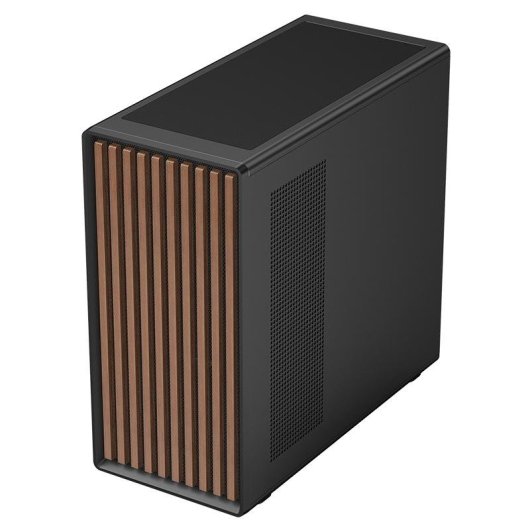 Torre ATX Itek WOODY W2B Legno Finestra Vetro Temperato USB-C
