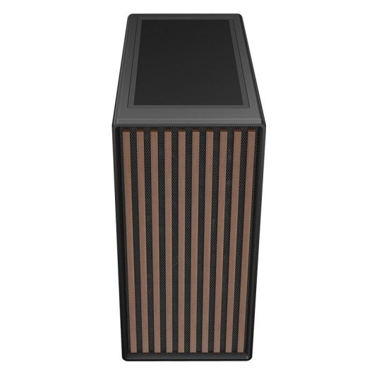 Torre ATX Itek WOODY W2B Legno Finestra Vetro Temperato USB-C