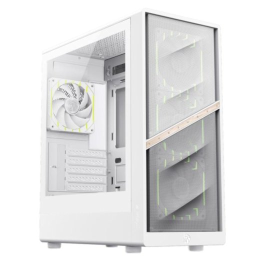 Carcasa GameMax AERIS 330 MW Mini Torre Gaming Blanco ITX micro ATX