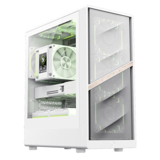 Carcasa GameMax AERIS 330 MW Mini Torre Gaming Blanco ITX micro ATX