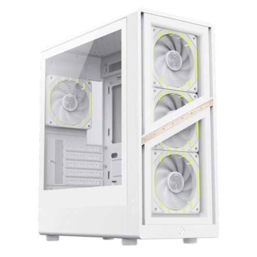 Boitier GameMax AERIS 330 GW Mini Tower Blanc ITX micro ATX ARGB