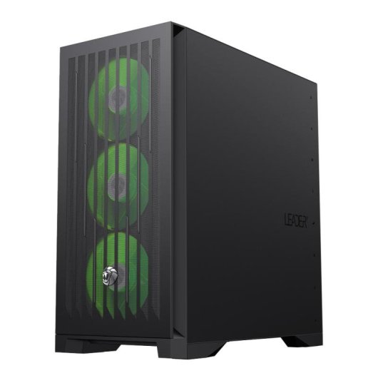 Carcasa GameMax Leader 2 BK Full Tower ATX con malla y vidrio templado para gaming