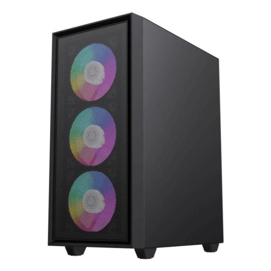 Gehäuse GameMax Storm BK Midi Tower Schwarz ITX micro ATX Glas ARGB