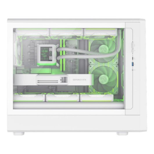 Boitier GameMax CLAW 360 WH Micro Tour Blanc RGB Gaming