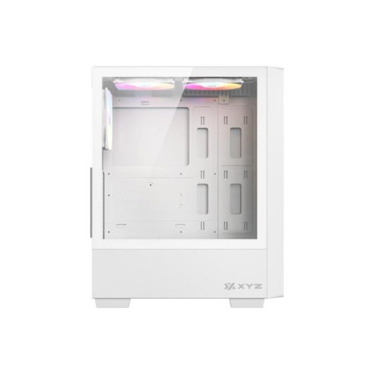 Boitier xyz AIRONE 100 X Mesh 6x A-RGB 120mm USB C Gen2 Blanc ATX