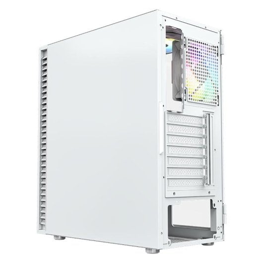 Carcasa XYZ AIRONE 100 Mesh 6x Ventiladores ARGB Diseño Malla ATX Blanca