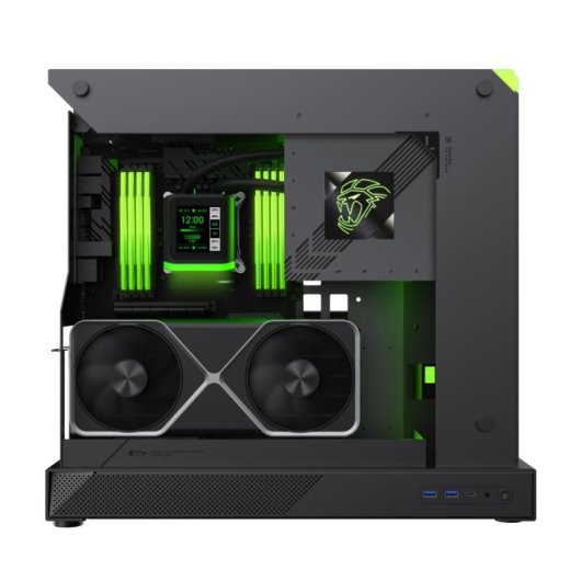 Carcasa GameMax BLADE CONCEPT Full Tower ATX Blanca RGB