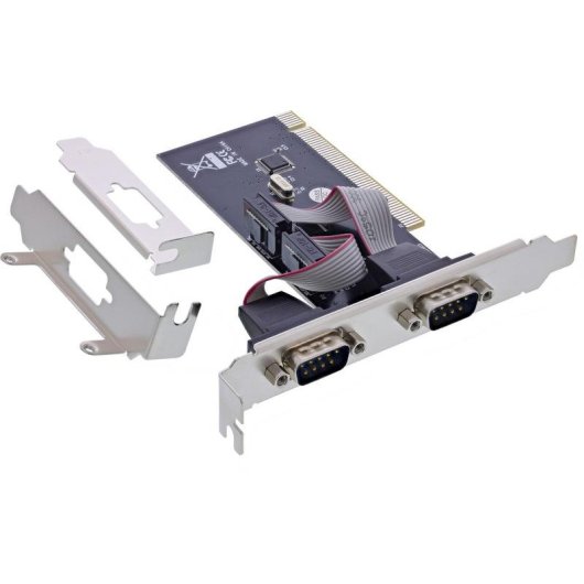 Netzwerkkarte InLine 66636A PCI 2x RS232 DB9 2 Mbps