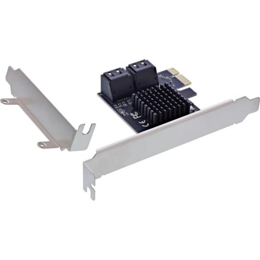 Netzwerkkarte InLine 76617M PCIe 2.0 SATA 6 Gbit/s 4 Ports Hot Swap