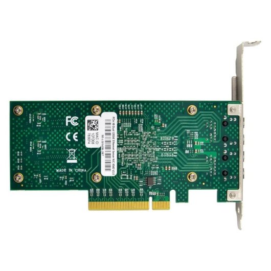 Tarjeta de Red InLine 51128A PCI Express x8 10 Gbit s Dual RJ-45
