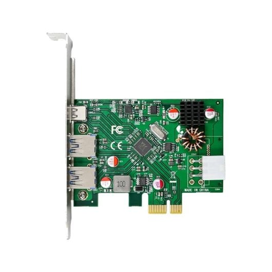 Tarjeta de Red InLine 76661M PCIe USB 3.2 Gen 1 5 Gbit/s USB-C 6-pin