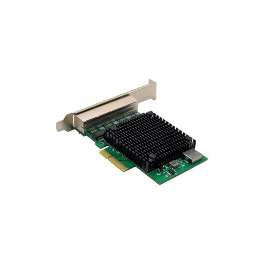 Tarjeta de Red InLine 51127A PCIe 2.1 2,5 Gbit/s 4 Ports RJ-45
