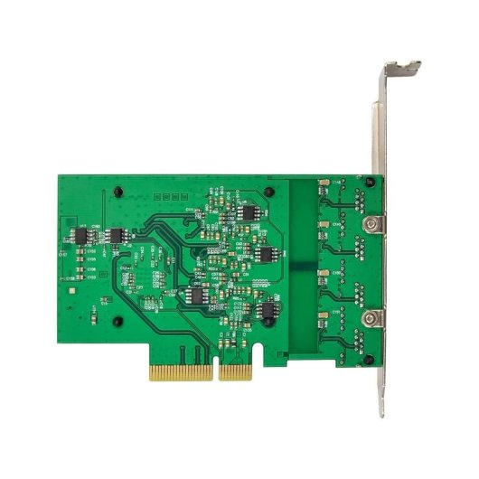 Tarjeta de Red InLine 51127A PCIe 2.1 2,5 Gbit/s 4 Ports RJ-45