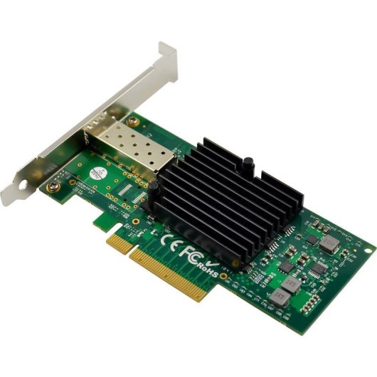 Tarjeta de Red InLine 51130A PCI Express x8 SFP+ 10 Gbit/s Passiv