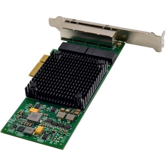 Tarjeta de Red InLine 51127E PCI Express 4x1GbE VLAN EEE Server