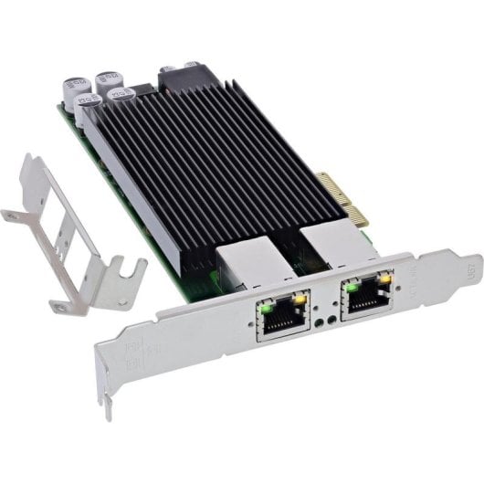Tarjeta de Red InLine 51125P PCI Express 2 Ports Gigabit Ethernet USB 3.2