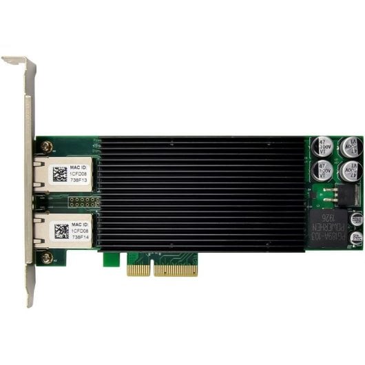 Tarjeta de Red InLine 51125P PCI Express 2 Ports Gigabit Ethernet USB 3.2