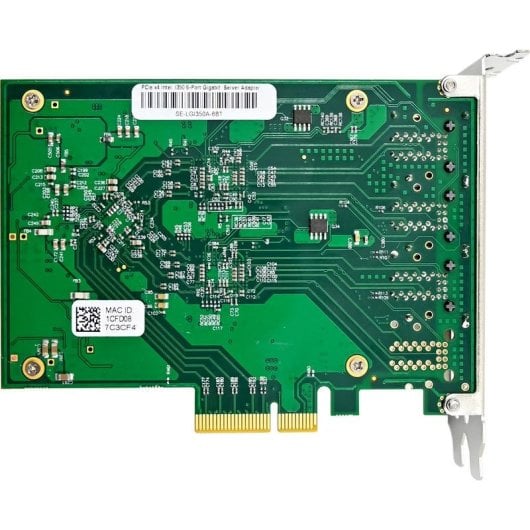 Tarjeta de Red InLine 51127C PCI Express 6 Porte 1 Gbit VLAN Jumbo Frames