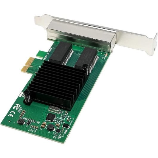 Tarjeta de Red InLine 51127D PCI Express Mini Card 1 Gbit/s 4 RJ45