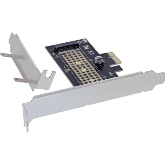 Tarjeta de Red InLine 76660S PCIe 3.0 M.2 NVMe 1 Gbit/s Low Profile LED