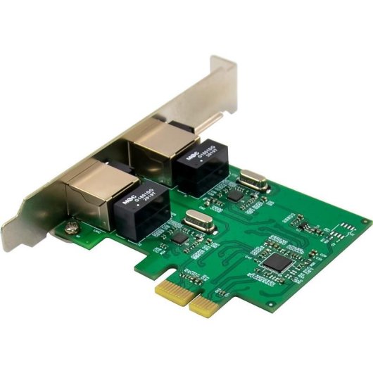 Tarjeta de Red InLine 51128K PCI Express Dual Gigabit Ethernet 1 Gb/s