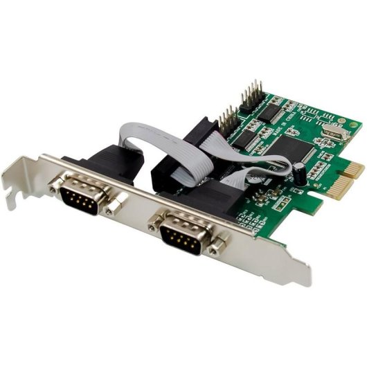 Tarjeta di Rete InLine 76619E PCIe RS-232 921,6 Kbit/s 4 porte ESD