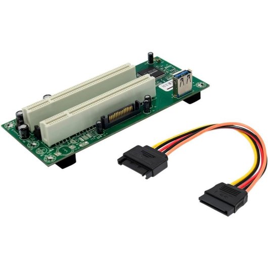 Erweiterungskarte InLine 76619K PCIe ASM1083 Low Profile SATA