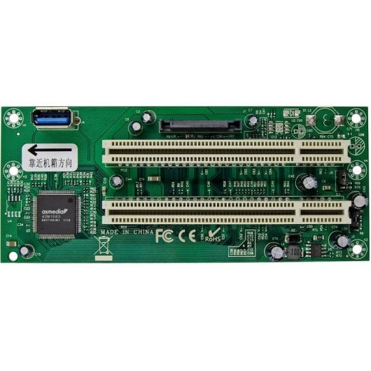 Erweiterungskarte InLine 76619K PCIe ASM1083 Low Profile SATA