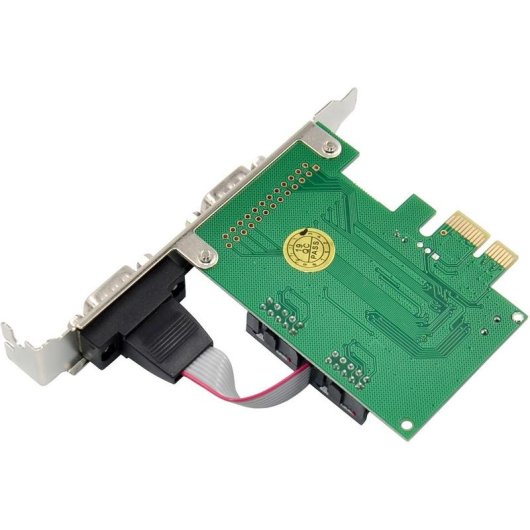 Scheda di Rete InLine 76619F PCIe RS-232 2 Porte 921.6 Kbps Low Profile