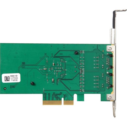 Tarjeta de Red InLine 51125B PCI Express Dual Gigabit Ethernet 2 Ports