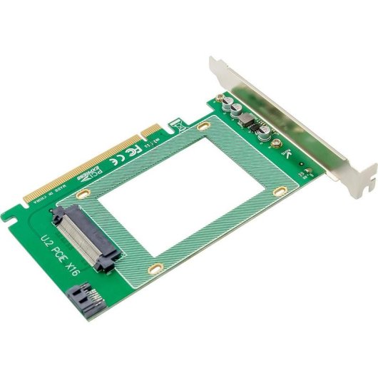 Scheda di Rete InLine 76619J PCIe 3.0 U.2 NVMe SATA Alta Velocita Low Profile
