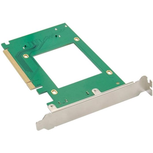 Scheda di Rete InLine 76619J PCIe 3.0 U.2 NVMe SATA Alta Velocita Low Profile