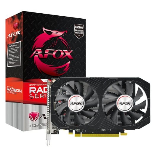 Carte Graphique AFOX Radeon RX 550 4GB GDDR5 Dual Fan PCIe 3.0