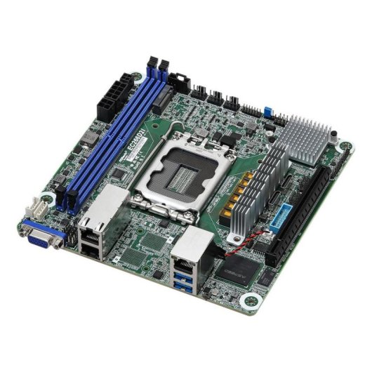 Carte mère AsRock EC266D2I Intel C266 LGA1700 DDR5 Mini ITX RAID