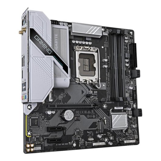 Motherboard Gigabyte B760M GAMING PLUS WIFI DDR4 Intel B760 LGA1700 Micro-ATX WiFi 6