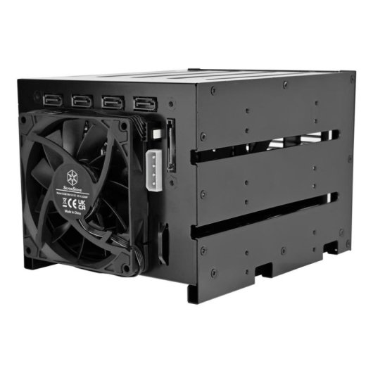 Convertisseur de disques Silverstone SST-FS304B-V 4 baies Hot-Swap SAS SATA