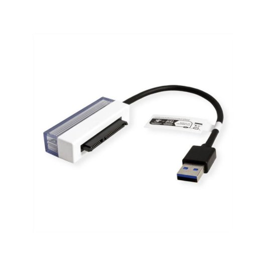 Adapter Value 12.99.1062 USB A auf SATA 0,15 m Schwarz