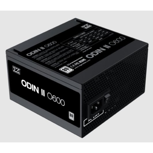 Fuente de Alimentación Xigmatek Odin II 600W Certificación 80 PLUS activa ventilador 12cm
