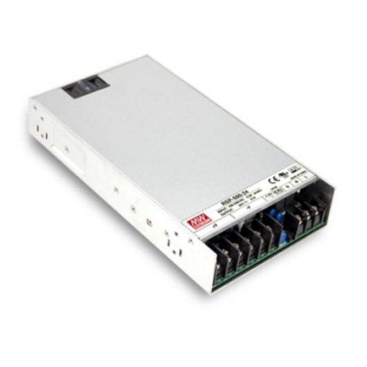 Fuente de Alimentação Mean Well RSP-500 500W Certificação RoHS compacta