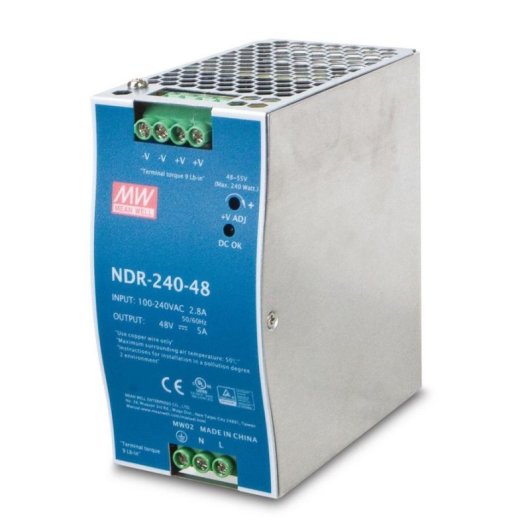 Fuente de Alimentación Ernitec ELECTRA-PWR-240-48 240W Alta Eficiência