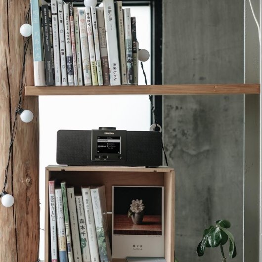 Rádio Sangean WFR-32 Wi-Fi Bluetooth LCD Spotify Madeira Preta