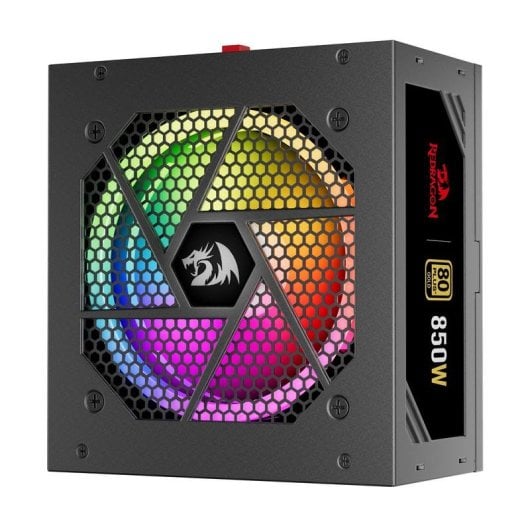 Fuente de Alimentación Redragon GC-PS007-1-V2 850W 80 Plus Gold RGB