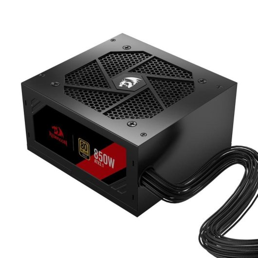 Fuente de Alimentación Redragon GC-PS007-SE 850W 80 Plus Gold silenziosa