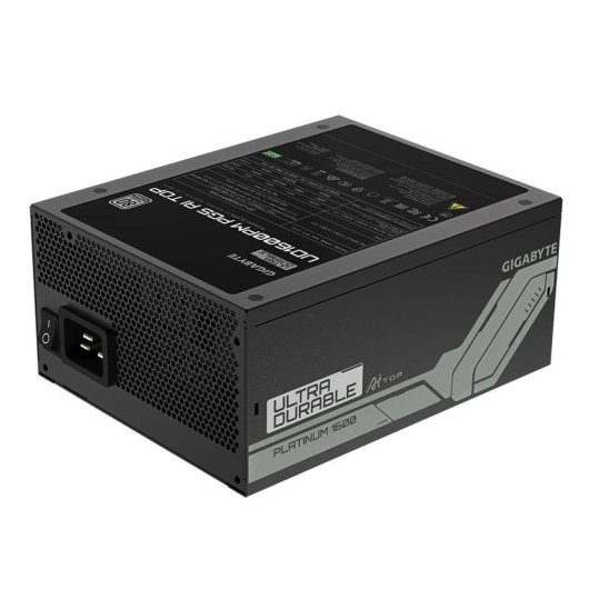 Fuente de Alimentación Gigabyte UD1600PM PG5 AI TOP 1600W 80 PLUS Platinum modular