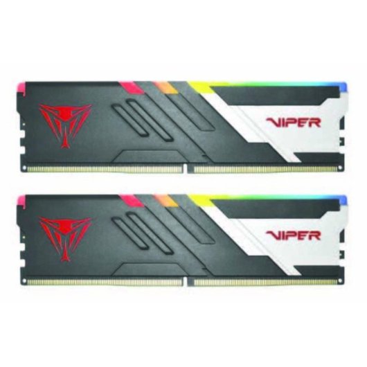 Memoria RAM Patriot Viper Venom 48GB 2x24GB DDR5 6400MHz CL32 RGB Negro Blanco Intel XMP 3.0