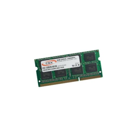 Mémoire RAM Compustocx CSXD3SO1333-2R8-8GB 8Go 1x8Go DDR3 1333MHz CL9 SO-DIMM